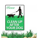 STAB BLUE ENTERPRISE㤨Please Clean Up After Your Dog Sign   ɥå   ץ졼 ٹ ݽ ꤤ Ωƴ ꥫ Ѹ ޥʡġפβǤʤ4,950ߤˤʤޤ