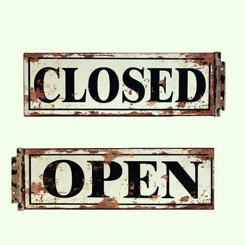 樂天商城 - Tin Open Closed Sign ティン オープン クローズ サイン オープンクローズ看板 オープンクローズ 看板 業務用 営業看板 店舗 お店 レトロ ビンテージ加工 ダメージ加工 カフェ バー 店舗 アメリカ アメリカン