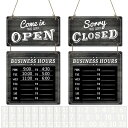 Business Hours Sign Open and Closed Sign rWlXA[ TC I[v N[Y TC{[h Ŕ ubN zCg Ɩp cƊŔ cƎ X I[vŔ AJ AJ 