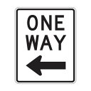 ONE WAY (小) 看板 ワンウェイ 一方通行標識 アルミニウム製 アメリカ USA看板 アメリカ看板 アメリカン 屋外 右矢印 左矢印 Right Left 標識 道路 駐車場 業務用 ガレージ