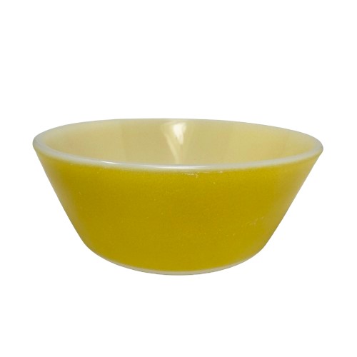 Federal Cereal Bowl Yellow フェデラル シリアルボウル イエロー Milk Glass Chili Bowl チリボウル お皿 アメリカ ビンテージ ミルクグラス アメリカン