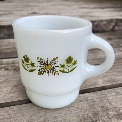 šFire King Meadow Green Mug ե䡼 ɥ ꡼ ޥ ޥå ۥ磻 ꥫ ...