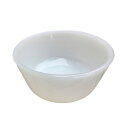 【中古】Fire King Milk Glass Custard Cup ファイヤーキング ミルクグラス カスタードカップ お皿 アメリカ ビンテージ ANCH...