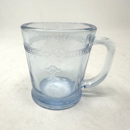 Fire King Sapphire Blue Philbe Mug ファイヤーキング サファイア ブルー フィルビー マグ Dハンドル 中古 海外輸入中古品 Fire King Anchor Hocking Ovenproof Made KIMBERLY ファイアーキング マグカップ USA ビンテージ サファイヤ