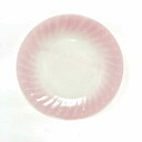 【中古】Fire King Pink Swirl Dinner Plate ファイヤーキング ピンク スワール ディナープレート 海外輸入中古品 Fire King Anchor Hocking ファイアーキング USA ビンテージ アメリカ アメリカン お皿