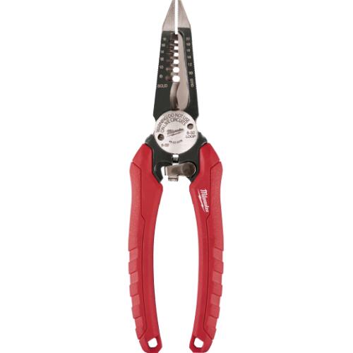 Milwaukee Comfort Grip 6in1 Pliers ミルウォーキー 万能プライヤ プライヤー ワイヤーカッター ボルトカッター アメリカン USA 職人 大工 工具 建築 現場 アメリカ 48-22-3079【並行輸入品】