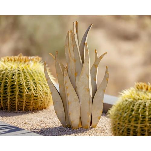 樂天商城 - Desert Steel Emperor Agave デザート スチール エンペラー アガベ オーナメント 置き型 アメリカン ガーデン ガーデニング 庭 アメリカ ドライガーデン ホテル 商用施設 店舗 リゾート ラグジュアリー 枯れない植物 装飾 ディスプレイ アメリカ雑貨 アメリカン雑貨【大型】