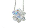 シルバー ペンダント Swarovski Elements Ball Pendant スワロフスキー シルバーチェーン ペンダント（AC）ギフト プレゼント ネックレス シルバー【楽ギフ_包装】