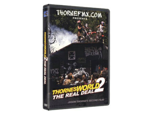 【SALE】Thornes World 2The Real Deal DVD ソーンズ ワールド FMX フリースタイルモトクロス アメリカ MX モトクロス Metal Mulish メタルマリーシャ リンク アクションスポーツ 【ネコポス】