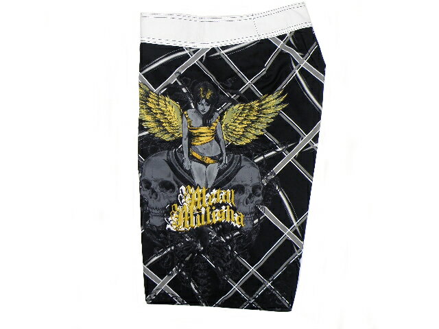 【訳あり】【SALE】METAL MULISHA Boardshort Siren Black メタルマリーシャ ボードショーツ 海パン 短パン ボードパンツ サーフトランクス サーフィン カリフォルニア CA アメリカ アメリカン アクションスポーツ フリースタイルモトクロス FMX 西海岸
