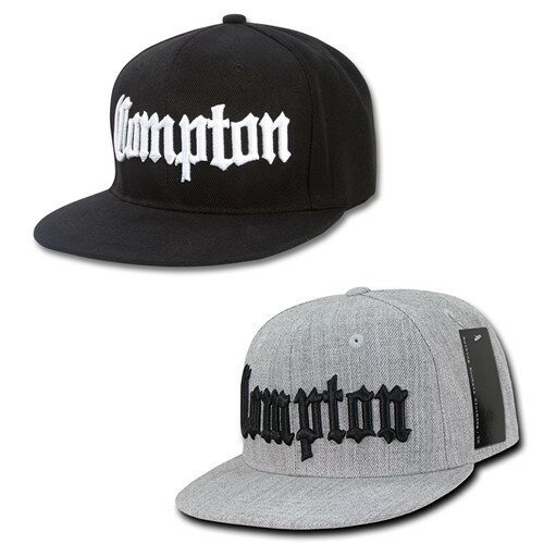 Nothing Nowhere Clothing Compton Baseball Cap ナッシング ノーウェア クロージング コンプトン ベールボール キャップ アメリカ アメリカン ハット 帽子 ブラック グレー Black Gray