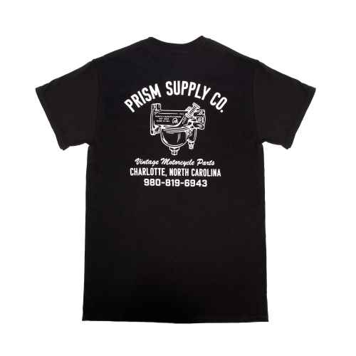 Rakuten - PRISM Linkert Tee Black Lサイズ プリズム Tシャツ ブラック フロントポケット アメリカ 黒 アメリカン おしゃれ バイク ハーレー ハーレーダビッドソン