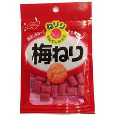 ねりり梅ねり 20g×10袋 ＊ノーベル製菓 お菓子 ドライ果実お菓子