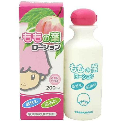 宇津ベビーローション 桃の葉 200mL *医薬部外品 宇津救命丸/桃の葉エキスに、お肌のあれを防ぎ、なめらかにするグリチルリチン酸二カリウムとアラントイン配合/薬用保湿化粧水/お肌にやさしい弱酸性/あせも・しもやけ・ひび・あかぎれ防ぐ 宇津ベビーローション 桃の葉 200mL *医薬部外品 宇津救命丸/桃の葉エキスに、お肌のあれを防ぎ、なめらかにするグリチルリチン酸二カリウムとアラントイン配合/薬用保湿化粧水/お肌にやさしい弱酸性/あせも・しもやけ・ひび・あかぎれ防ぐ