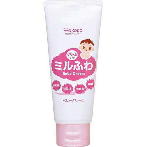 ミルふわ ベビークリーム 60g *アサヒグループ食品 和光堂 ベビー スキンケア ミルふわ ベビークリーム 60g *アサヒグループ食品 和光堂 ベビー スキンケア