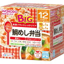 ビックサイズの栄養マルシェ 鯛めし弁当 110g+80g *アサヒグループ食品 12ヶ月/カップに入ったタイプで、容器はそのまま食器として使えます/スプーン付きなので外出時も手軽に利用できます/「鯛めし」と「とうふハンバーグ」の詰め合わせです