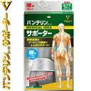 バンテリンコーワ サポーター 腰用 シャイニンググレー ふつう Mサイズ(へそ周り 65cm~85cm) 1枚 *興和新薬/腰椎〜骨盤を広く支え痛みが起こる過度...
