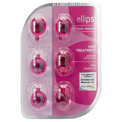 エリップス ヘアビタミン ヘアトリートメント シートタイプ 6粒 ＊エリップス/ヘアケア/髪の毛に馴染ま..