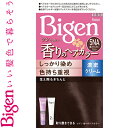 ビゲン 香りのヘアカラー クリーム 深いナチュラリーブラウン 40g+40g ＊医薬部外品 ホーユー Bigen ヘアカラー 白髪染め 白髪隠し