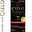 シエロ オイルインヘアマニキュア ダークブラウン 100g+3g+10g *ホーユー CIERO ヘアカラー おしゃれ染め カラーリング