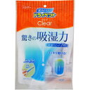ドライペットクリア 350mL *エステー/新開発のスタンドパック容器/湿気も見た目もゴミもスッキリ/吸湿スピードが弊社ドライペットコンパクト比較で2倍のパワフル除湿/除湿有効期間:1-3ヵ月