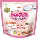 ◆商品説明 ・消費者庁許可のとろみ調整用食品です。(許可表示：本品は、えん下困難者の飲み込みを容易にするための水分へのとろみ付けに適した商品です。) ・加熱不要で簡単 ・時間が経ってもとろみが安定 ・ダマになりにくい ◆原材料 デキストリン／増粘多糖類、グルコン酸Na、塩化Mg ◆栄養成分（2.5gあたり） 熱量：8kcal、たんぱく質：0.02g、脂質：0.0g、炭水化物：2.2g(糖質：1.6g、食物繊維：0.6g)食塩相当量：0.1g、カリウム：0.4mg ◆保存方法 直射日光、高温・多湿を避け、常温で保存したください。