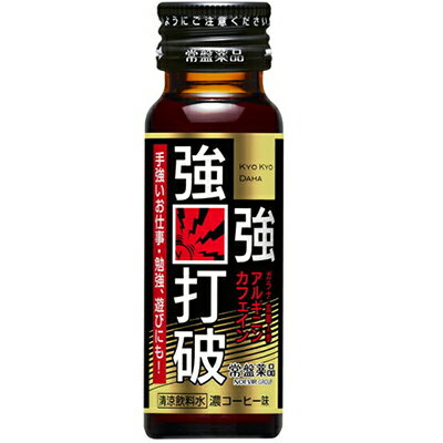 強強打破 濃コーヒー味 50mL ＊常盤薬品工業 清涼飲料水 眠気対策 眠気覚まし