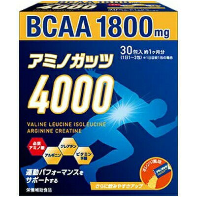 アミノガッツ4000 5g×30包 ＊リブ・ラボラトリーズ サプリメント スポーツサプリ エネルギー補給 プロテイン