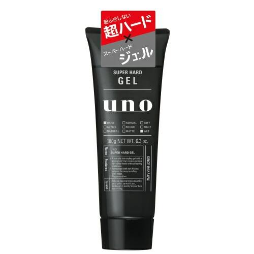 ウーノ スーパーハードジェルf 180g ＊ファイントゥデイ/超強力ジェルでガチッと固定！湿気にも負けな..