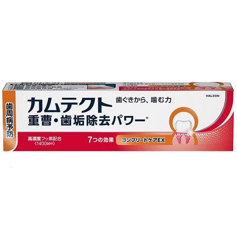 カムテクト コンプリートケアEX 105g ＊医薬部外品 Haleonジャパン/歯ぐきEFP処方で健康な歯ぐきと強い歯をサポート/高濃度フッ素1400ppmでムシ歯予防と歯を白く/IPMPで歯周病菌を殺菌！歯肉炎を防ぐオールインワン/爽快！歯垢除去と口臭防止