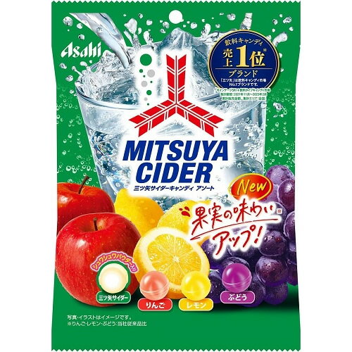 三ツ矢サイダーキャンディ 112g アサヒグループ食品 お菓子 キャンディ キャンデー あめ 飴