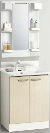 Rakuten - クリナップ BGAシリーズ 【BGAL60TNTVWC4VI+M-H601GAEH】洗面ドレッサー 間口60cm 60×50×185cm シャワー付きシングルレバー水栓 1面鏡 LED くもり止めヒーター付 メーカー直送便にてのお届け ※必ずご連絡のつきます携帯番号等の明記をお願いします