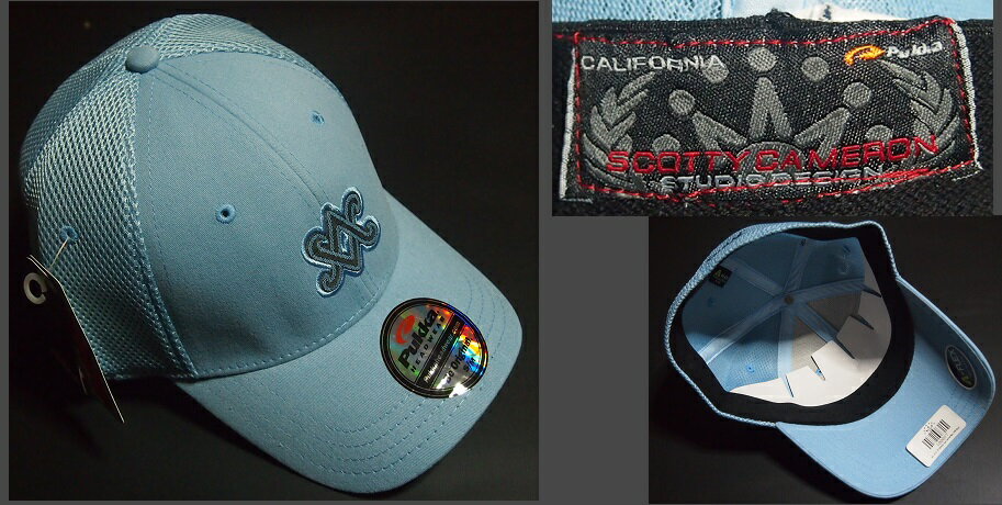 ★送料込Scotty’s Custom Shop Hat2014 Scotty Cameron SC Diamond - Carolina Blue - Steel Gray決算大特価