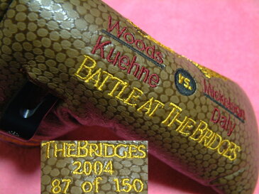 ★Scotty Cameron　2004 BATTLE AT THE BRIDGES ONLY150 「2004年　リリース」　カバー　在庫分限り