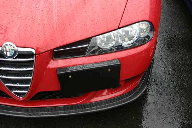 アルファロメオ156 932AC/932AXA系・2.5 V6 24V/TI2.5 V6 2.0JTS/TI2.0JTS(2003/8〜2006/4)セレブリップライナー/エアロフロントリップスポイラー・ステージ21(Stage21)
