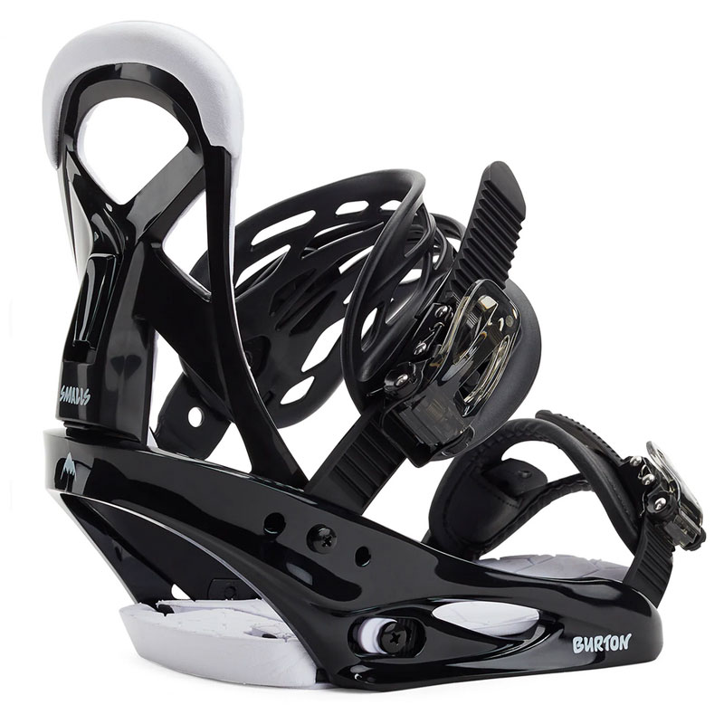 【BURTON】バートン【キッズ Smalls　Re:Flex スノーボードバインディング】Black Lsize(メーカー推奨22-25cm)【キッズ】子供【リフレックス】SNOWB...