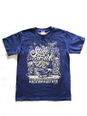 【StaleFink】ステイルフィンク【KUSTOM KULTURE ARTIST Mr.G S/S TEE】Indigo/Ivory【Tシャツ】カスタムカルチャー【ミスタージー】ピンストライプ【ネコポス対応可】