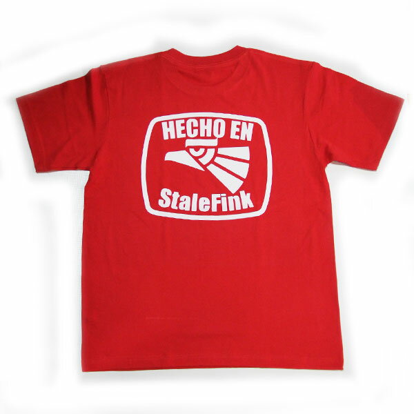 【StaleFink】ステイルフィンク【HECHO EN STALEFINK S/S TEE】Red/White【Tシャツ】T-shirts【ティーシャツ】ネコポス対応可