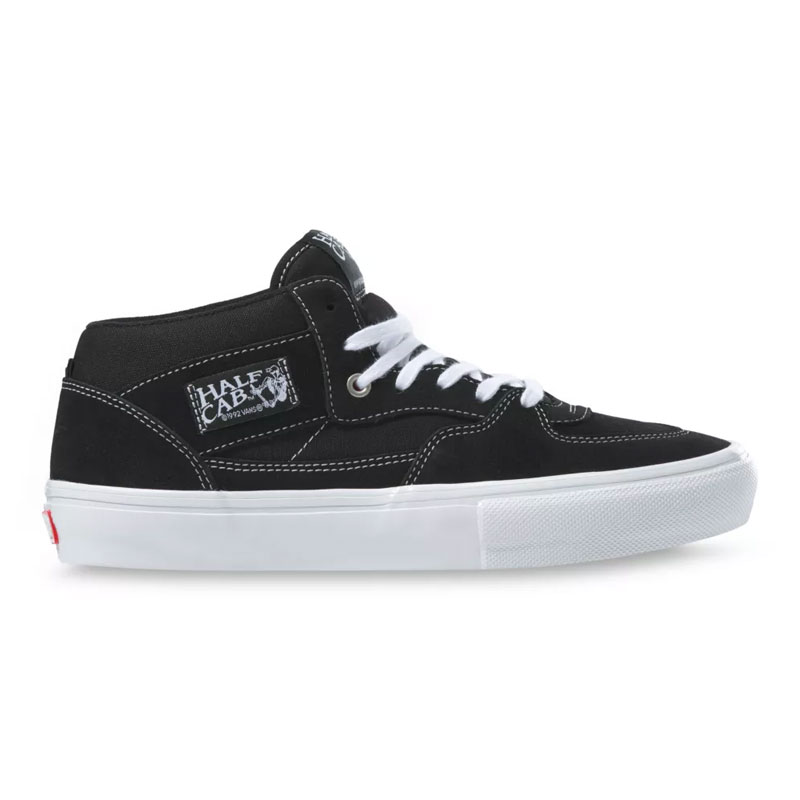 【VANS】バンズ【SKATE HALF CAB】Black/White（US企画）【スケートボード】 スケボー シューズ 【靴】 スニーカー 【HALF CAB PRO】SKATEBOARD SHOES【送料無料】