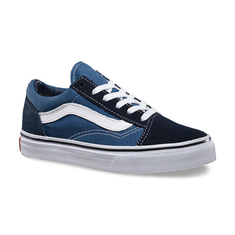 【VANS】バンズ【kids Old Skool】Navy/True White【スケボー】オールドスクール【キッズ】子供用【KID'S】