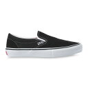 【VANS】バンズ【Skate Slip-On Shoes】スケートスリッポン Black/White【スリッポン】プロモデル【スケボー】靴【スニーカー】スケシュー【スリップオン】