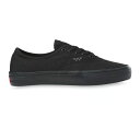 【VANS】バンズ【SKATE AUTHENTIC】BLACK/BLACK【スケート】スケシュー【靴】キッズ【KIDS】レディース【メンズ】オーセンティック【プロモデル】AUTHENTIC PRO(8000)