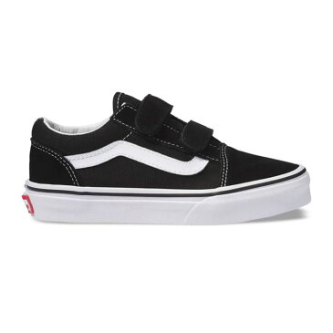 【VANS】バンズ【kids Old Skool V】Black/True White【スケボー】オールドスクール【キッズ】子供用【KID'S】