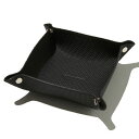 【RADIALL】ラディアル【Dogg Bank FOLDING TARY / SQUARE】Black【財布】 BUFFALO LEATHER【革】