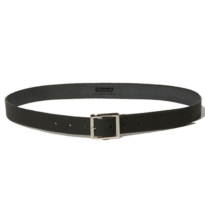 【RADIALL】ラディアル【True Deal SQUARE BUCKLE BELT / PLAIN】BLACK【ベルト】BUFFALO LEATHER【革】