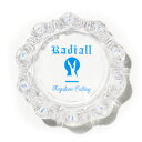 【RADIALL】ラディアル【Keystone GLASS ASHTRAY】CLEAR【ガラスアシュトレー】灰皿【アシュトレー】