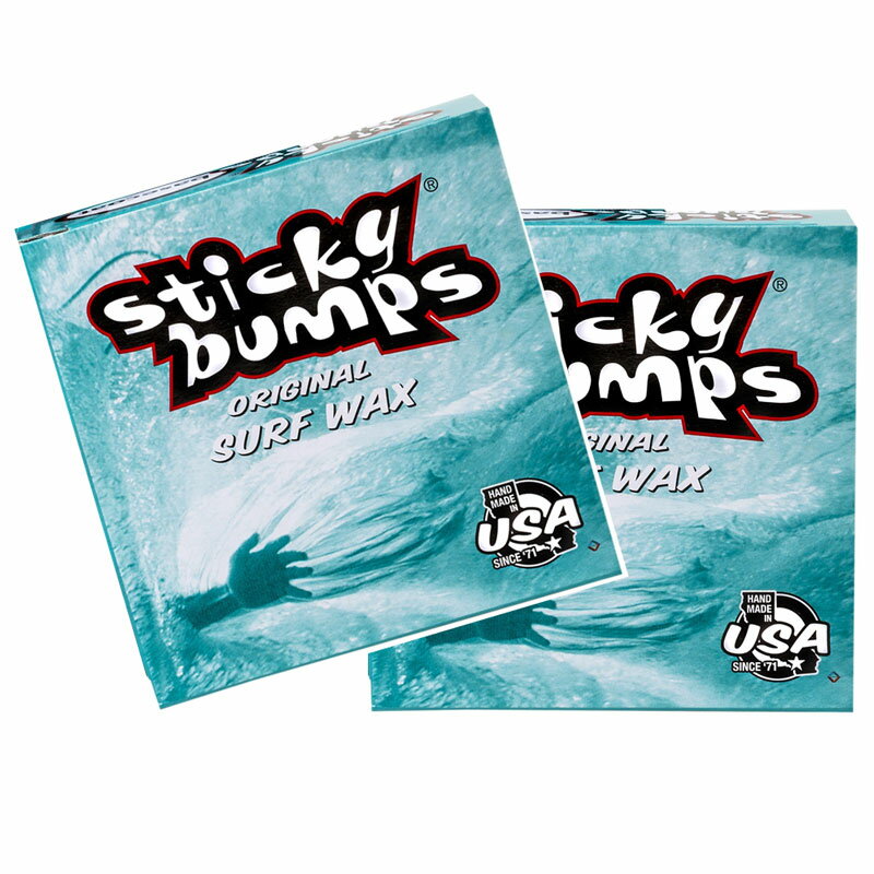 【STICKY BUMPS】スティッキーバンプス【Basecoat Boxed Wax】ベースコート【SURFIN】サーフィン【サーフ ワックス】2個セット販売...