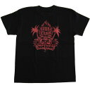 【StaleFink】ステイルフィンク【Mr.G Tiki S/S TEE】Black/Red【Tシャツ】T-shirts【ティーシャツ】5.6oz【ミスタージー】KUSTOM KULTURE【カスタムカルチャー】ピンストライプ【ネコポス対応可】