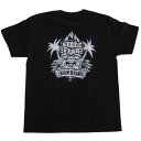 【StaleFink】ステイルフィンク【Mr.G Tiki S/S TEE】Black/White【Tシャツ】T-shirts【ティーシャツ】5.6oz【ミスタージー】KUSTOM KULTURE【カスタムカルチャー】ピンストライプ【ネコポス対応可】