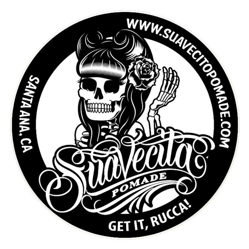 SUAVECITO POMADEۥ٥ ݥޡɡSuavecita B & W Top Logo Stickersۥƥåڥͥݥбġ